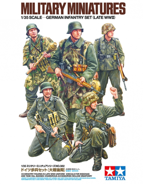 Tamiya 35382 Germany Infantry Set