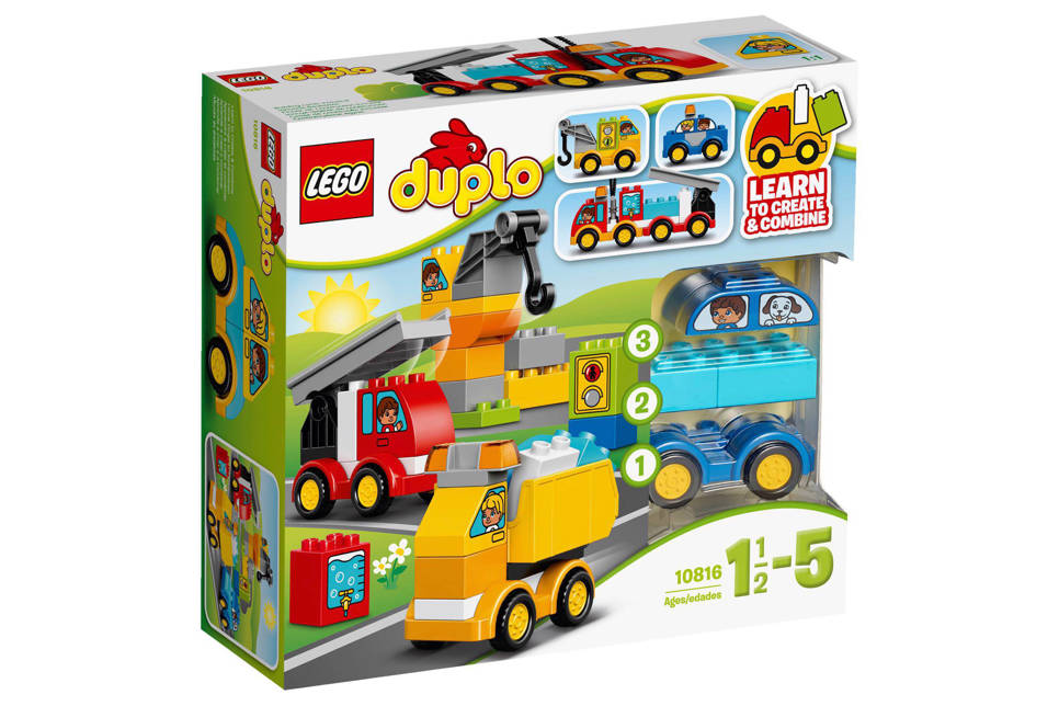 Lego duplo 10816 eerste wagens en trucks