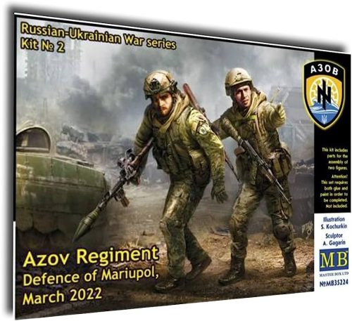 Master Box 35224 Azov Regiment Defence Mariupol