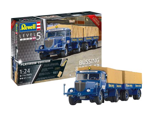 Revell 07580 Bussing 8000 S 13 mit Trailer