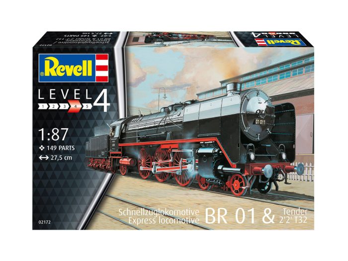 revell 02172 Heavy express loc 01 class with tender 2 2 t32