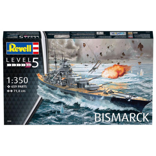 revell 05040 Battleship Bismarck 1:350