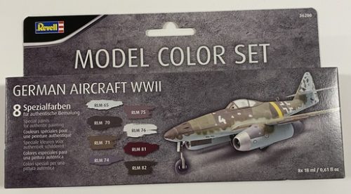 Revell 36200 Model color set German aircraft WWII