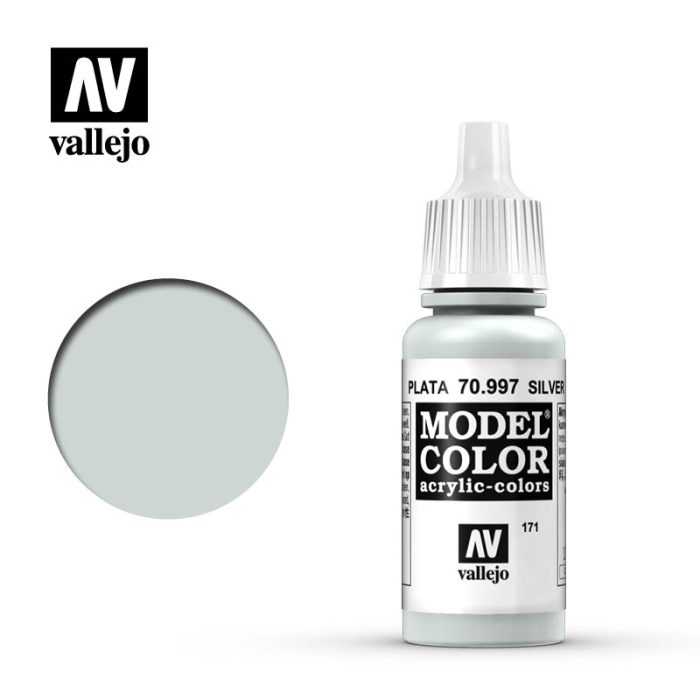 vallejo 70997 (171) Model Color Silver