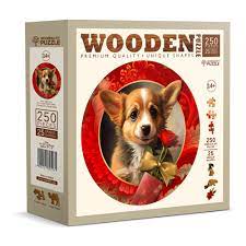 Wooden Puzzle NEW gift and Dog 250 st