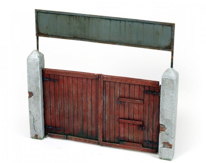 add on parts35-0057-c Industrial Gate with Side35-0057-C French Village Gate