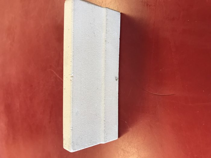 Betonblock barriere losse mal om zelf met fijn beton te gieten
