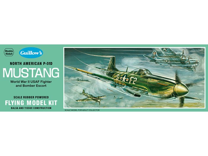guillows 905 North AMER P-15D MUSTANG 43CM