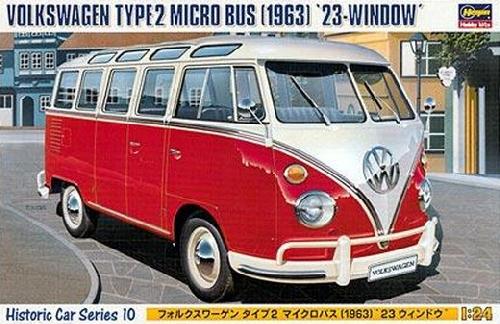 hasegawa 21210 VW Microbus 1963 23 window