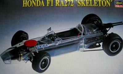 hasegawa 51943 Honda F-1 RA272E Skeleton