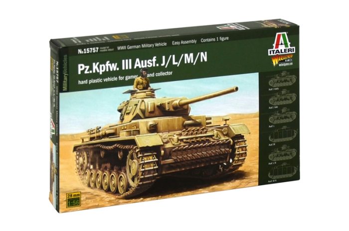 Italeri 15757 Pz.Kpfw.III Ausf. J / L / M / N