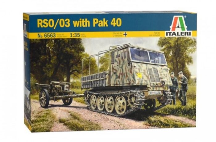 Italeri 6563 RSO/03 with Pak 40