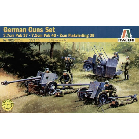 Italeri 7026 German guns set