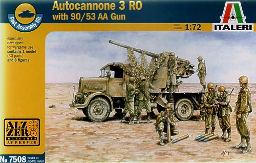 Italeri 7508 Autocannone 3 RO