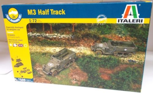 Italeri 7509 M3A1 Half track