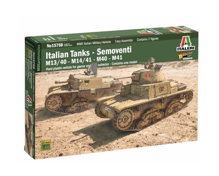 Italerie 15768 Italian Tanks - Semoventi