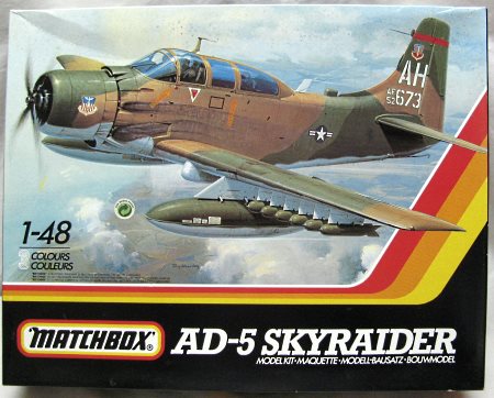 matchbox 40651 AD-5 skyraider