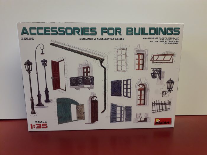 miniart 35585 Accessories for Buildings