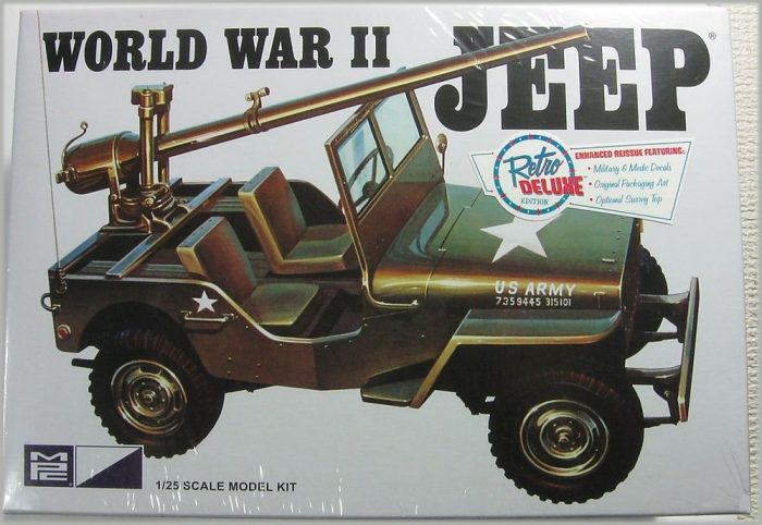 mpc 0705 WWII Military Jeep