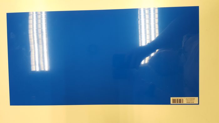 RCP-93024 Kunststof plaat blauw transparant