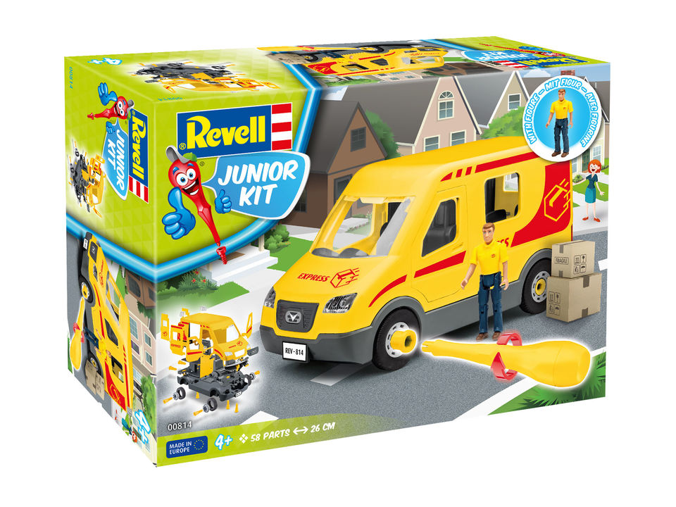 revell 00814 Delivery Truck met figuur Junior Kit