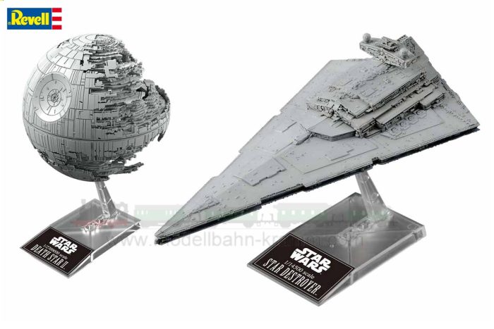 Revell 01207 Death Star II + Imperial star Destroyer schaal 1:14500