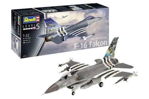 Revell 03802 50th Anniversary F-16 Falcon - Royal Netherlands Air Force Plastic