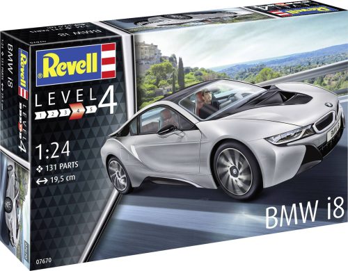 Revell 67670 BMW i8 incl lijm verf kwastje