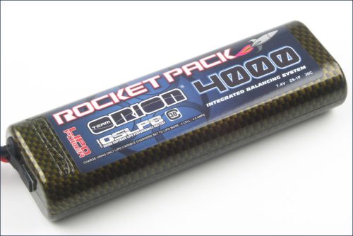 rocket pack lipo 4000 ibs 30c 7,4v trx