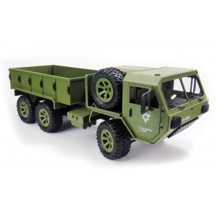 siva50245 U.SMilitary truck 1:12 6WD 2.4 GHz RTR