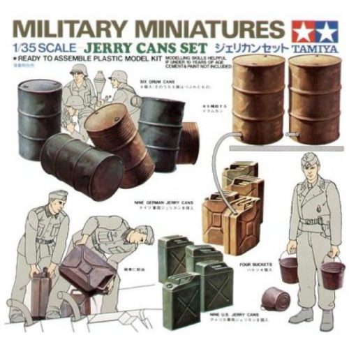 Tamiya 35026 Jerrycans And Drums