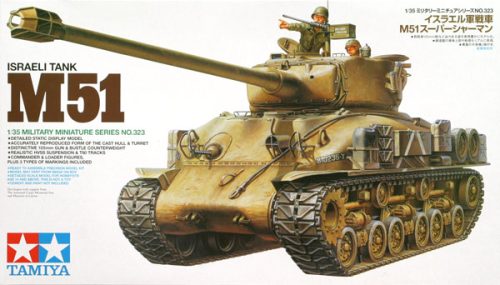 tamiya 35323 Israel Panzer m51 Super 105mm