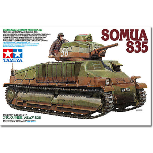 tamiya35344 French Med. Tank Somua S35