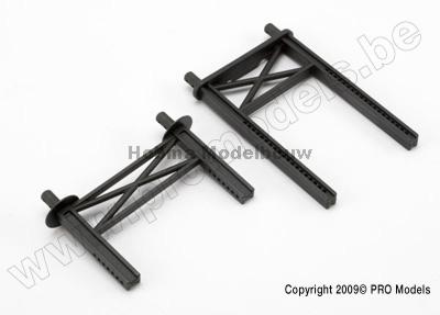 traxxas 5616 Body mount posts, front & rear (tall,