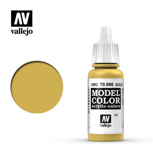 vallejo 70.996 (172) Model Color Gold