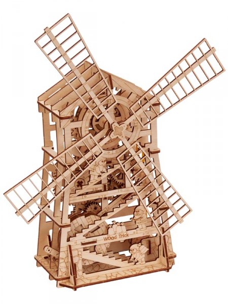 Wood Trick 00001 A The Mill hout wind molen