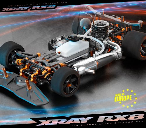 xray rx8 nitro on road car kit