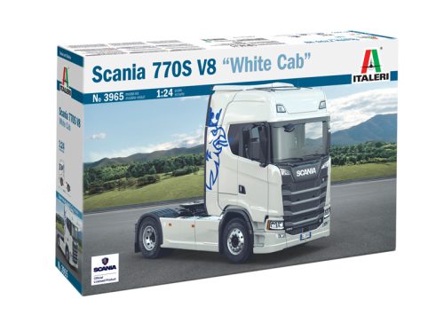 Italeri 3965 Scania 770 S V8 White Cab