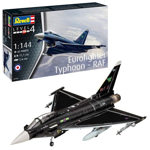 Revell 63796 Eurofighter Typhoon - RAF incl lijm verf kwastje