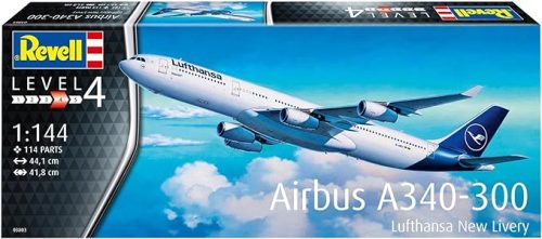 Revell 03803 Airbus A340-300 Lufthansa New Livery