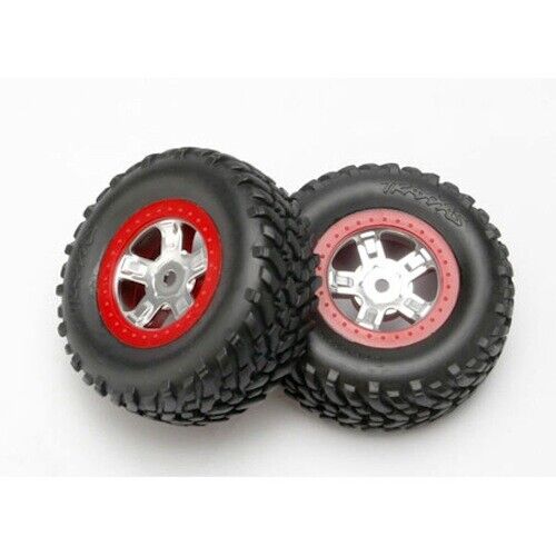 Traxxas 7073A Tires and wheels, assembled, glued